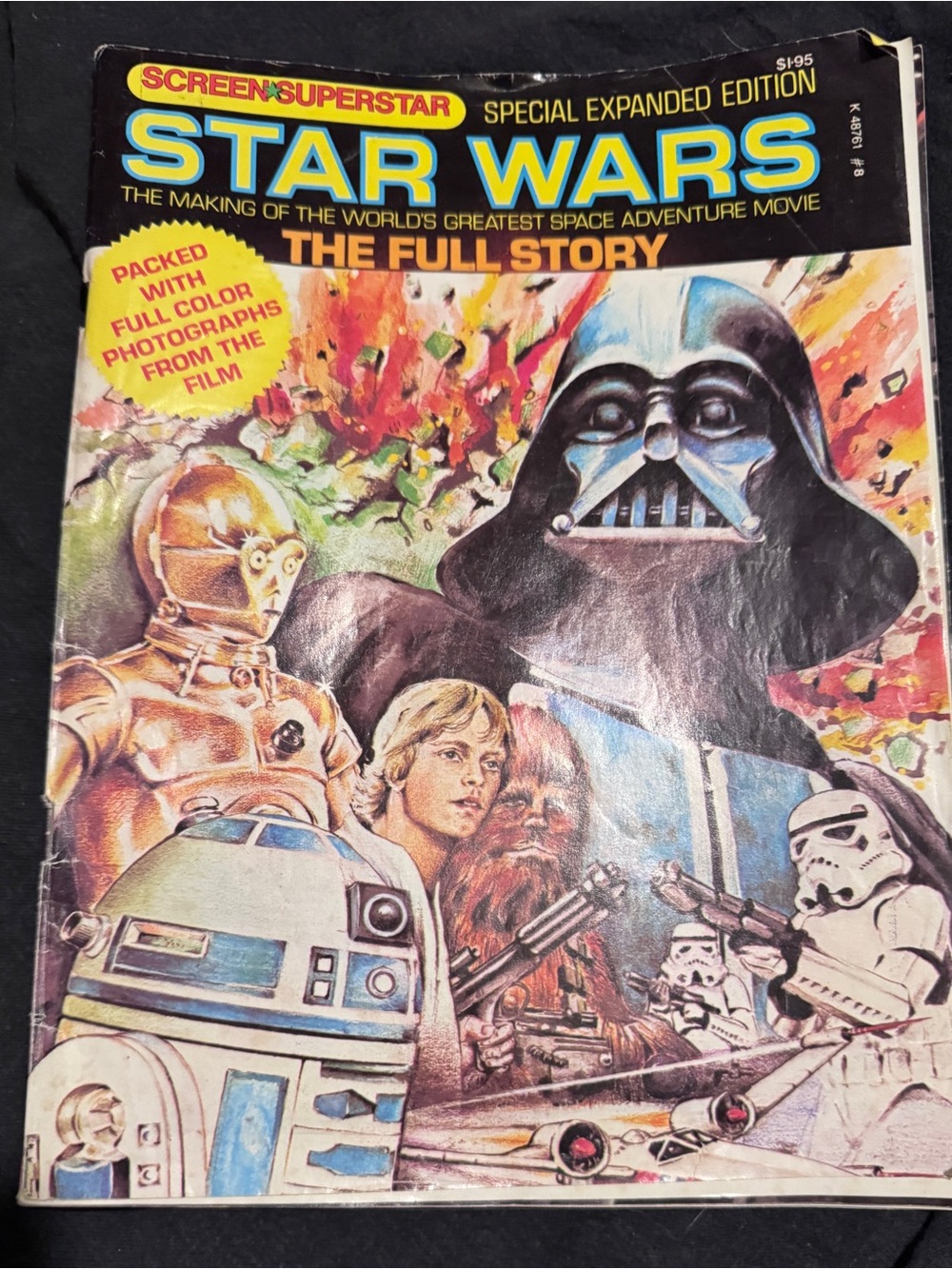 Star Wars Screensuperstar Special Expanded Edition 1977 rare packed with photos